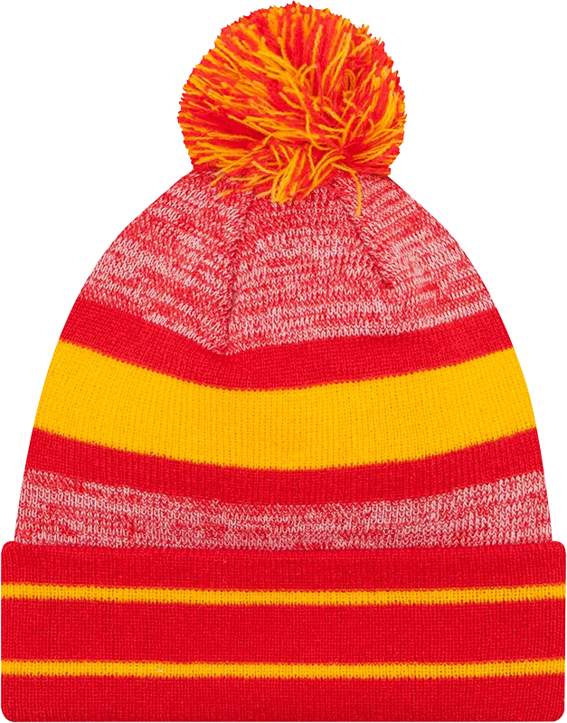 Kansas City Chiefs Cuffed Pom Knit Toque