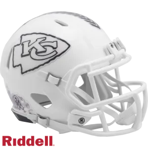 Kansas City Chiefs Helmet Riddell Replica Mini Speed Style Salute To Service 2024