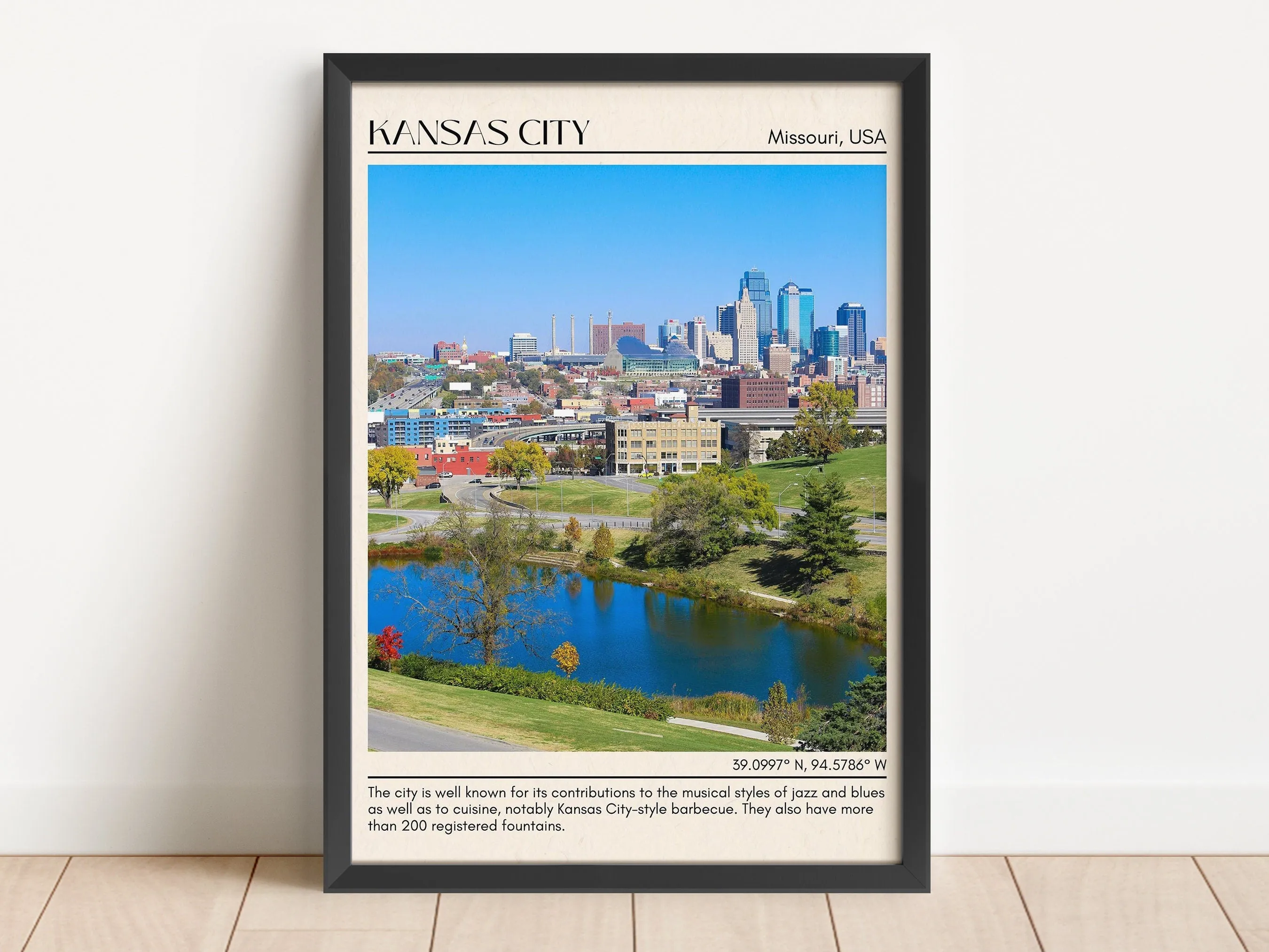 Kansas City Wall Art, Missouri, USA