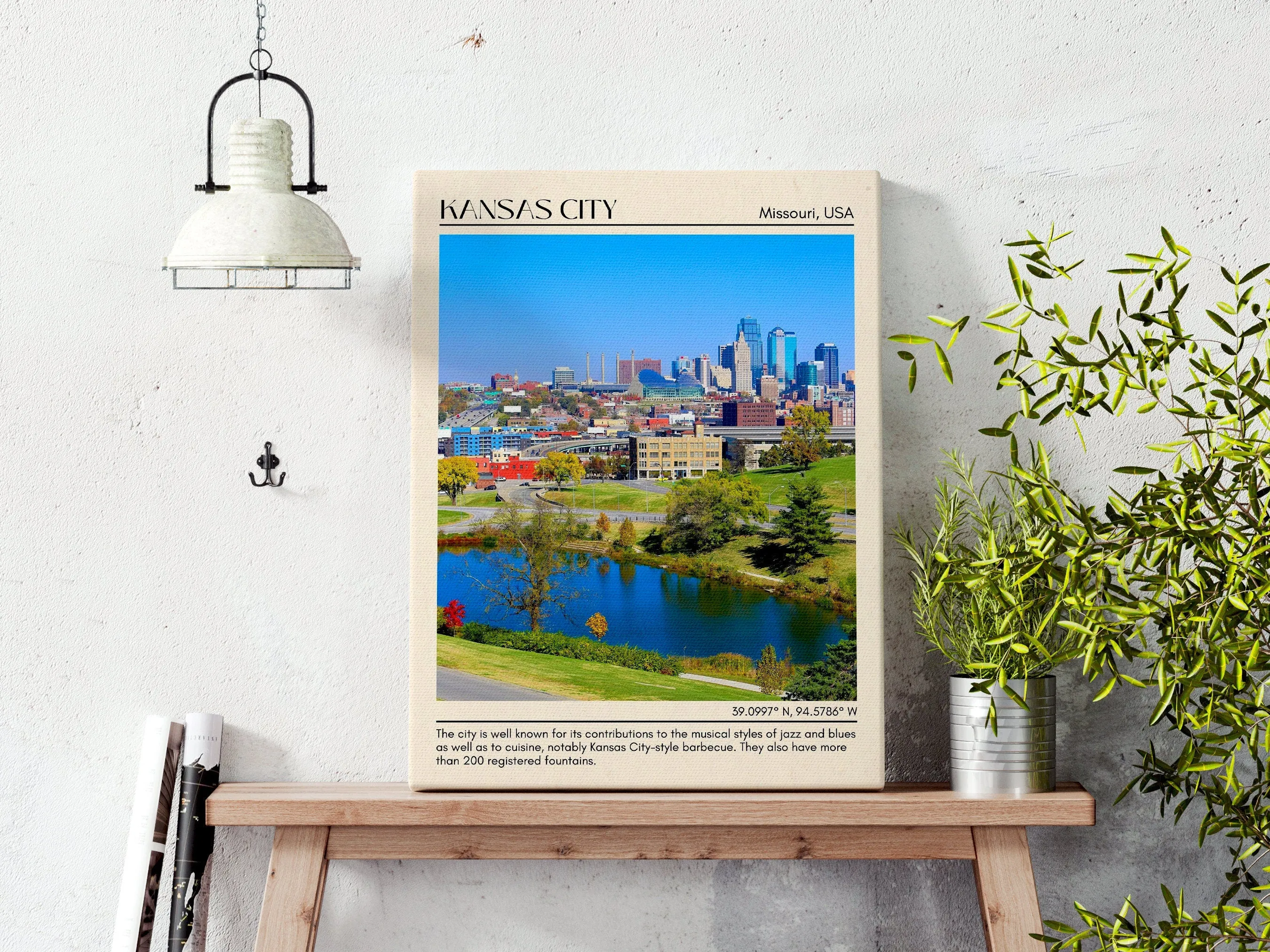 Kansas City Wall Art, Missouri, USA