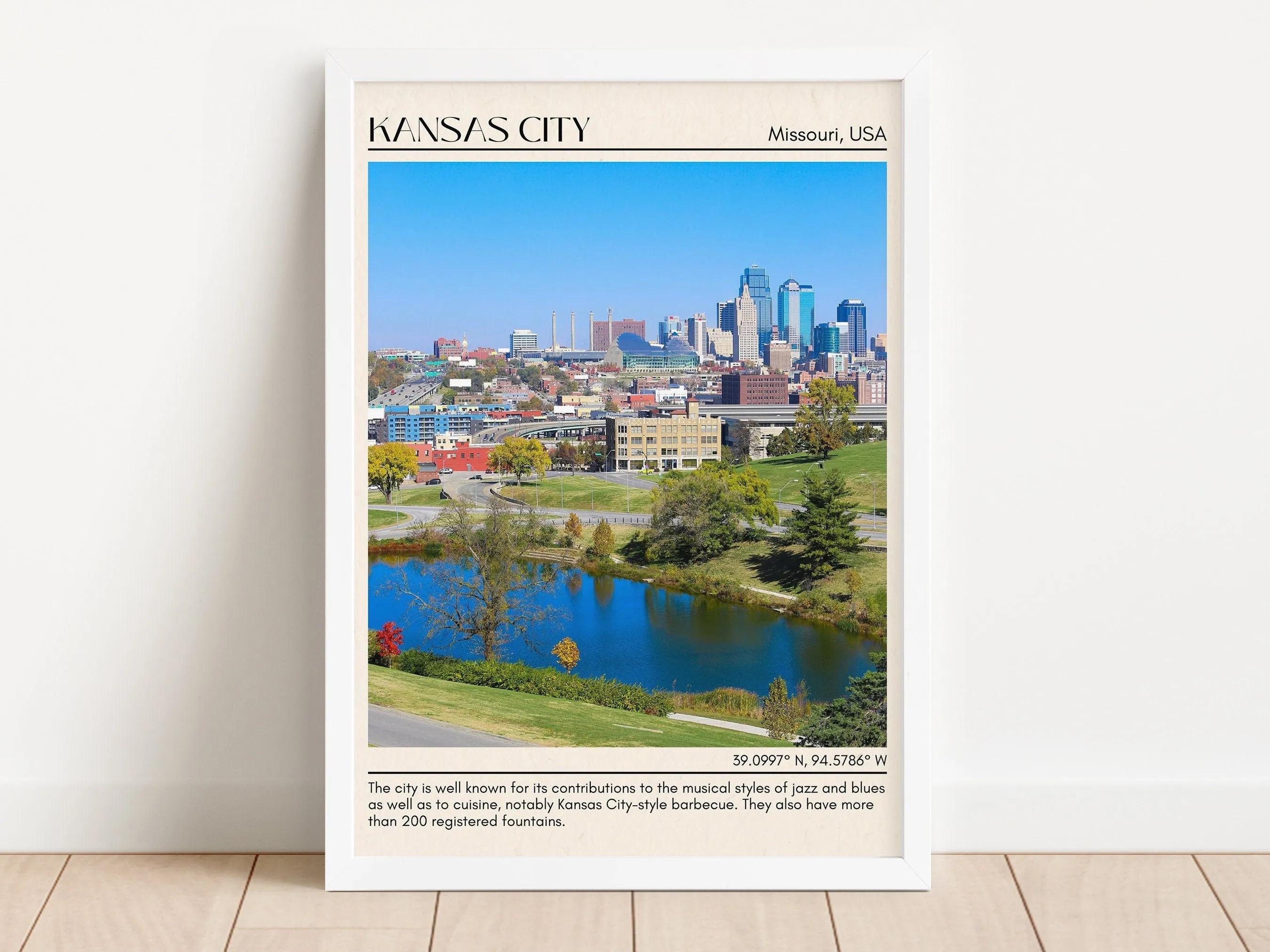Kansas City Wall Art, Missouri, USA