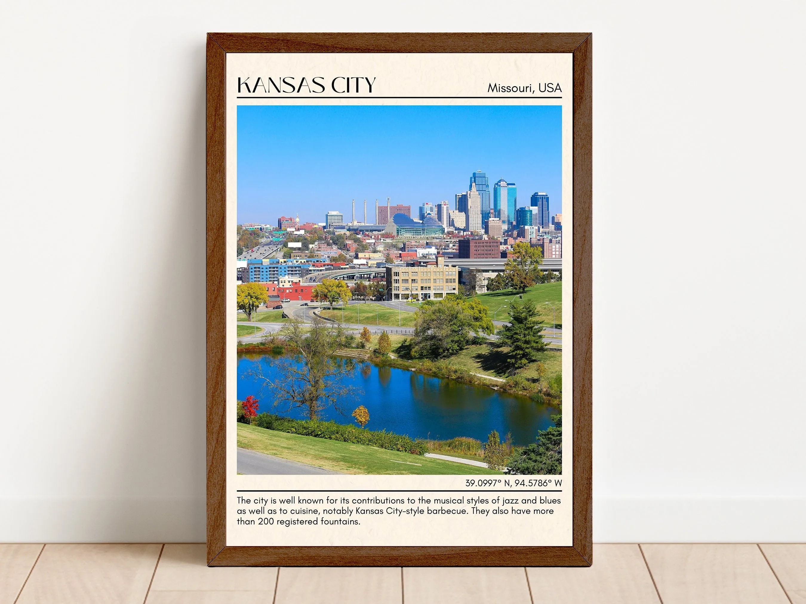 Kansas City Wall Art, Missouri, USA