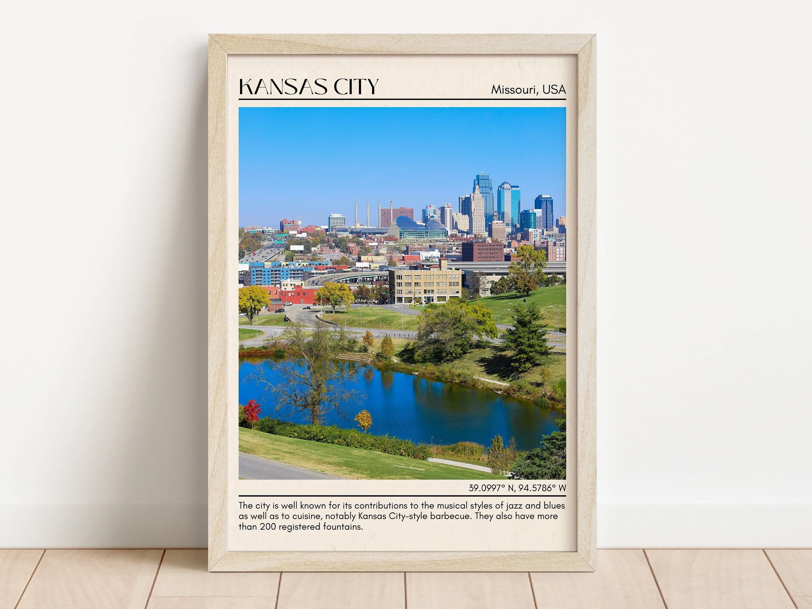 Kansas City Wall Art, Missouri, USA