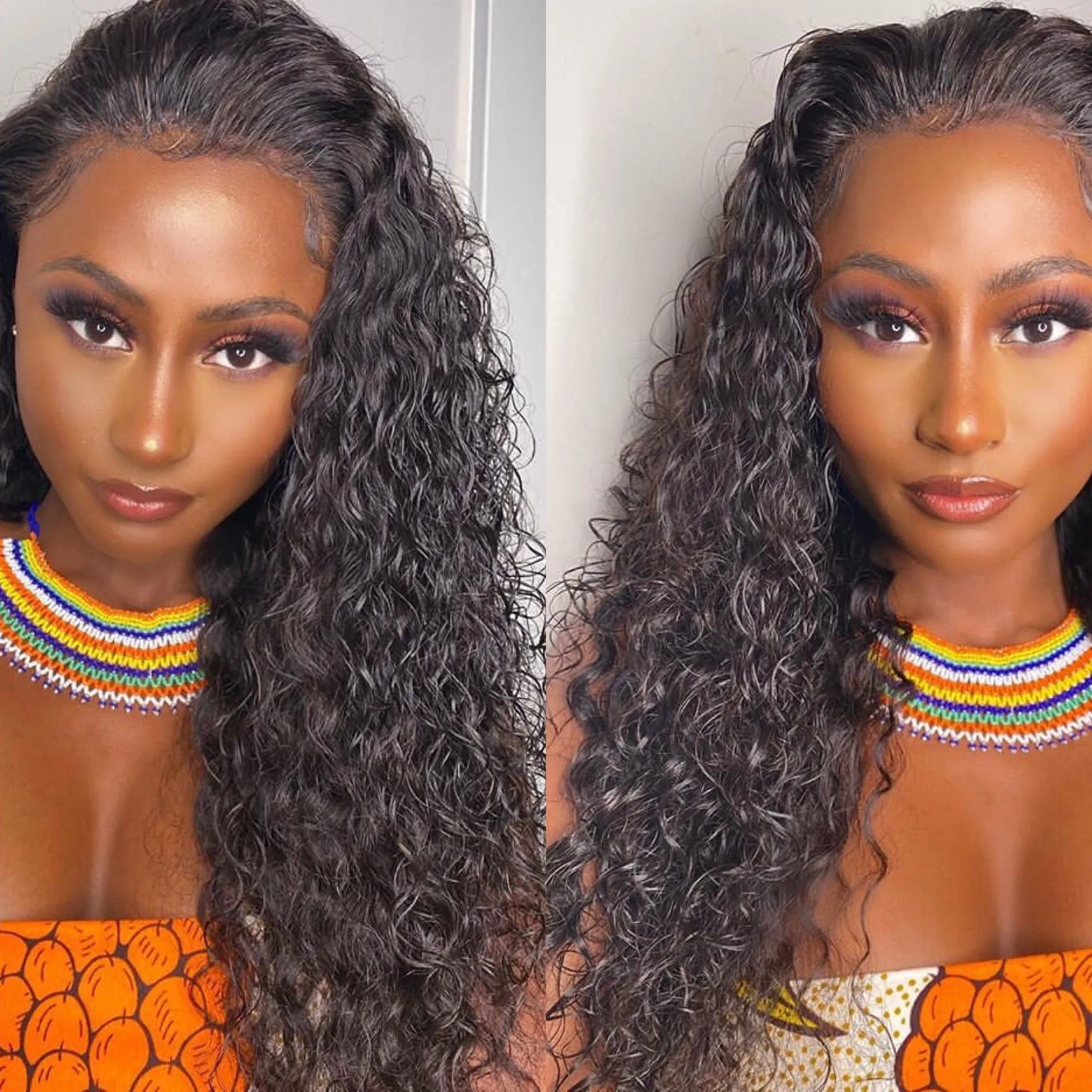 KARDI - Curly 5x5 6x6 Closure Wig 13x4 13x6 Frontal Wig 100% Virgin Hair Glueless Wig
