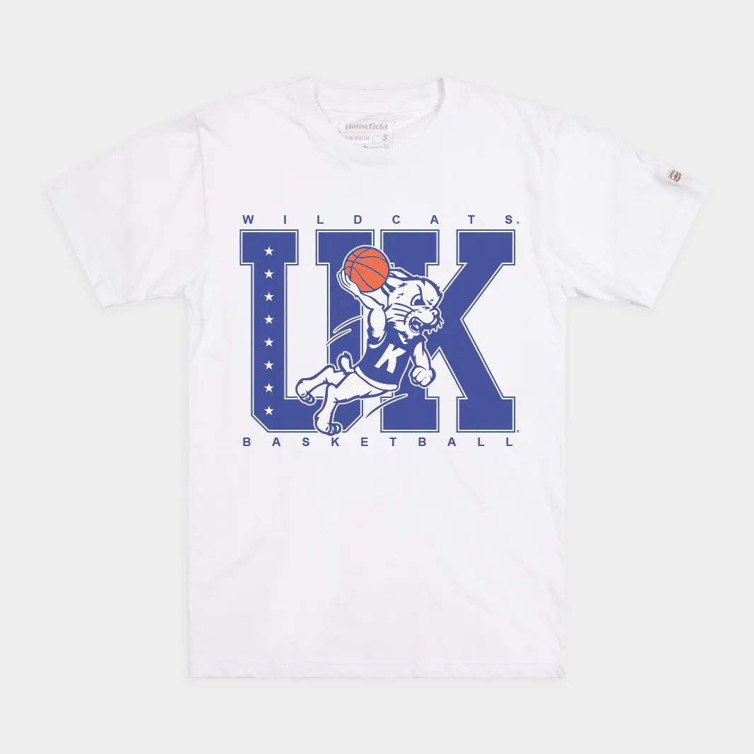 Kentucky Wildcats Basketball 8-Star Vintage Tee