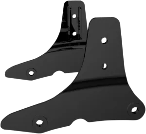 Khrome Werks 263855 Round Side Plates - Gloss Black