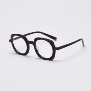 Kim Round Upscale Acetate Optical Glasses Frame