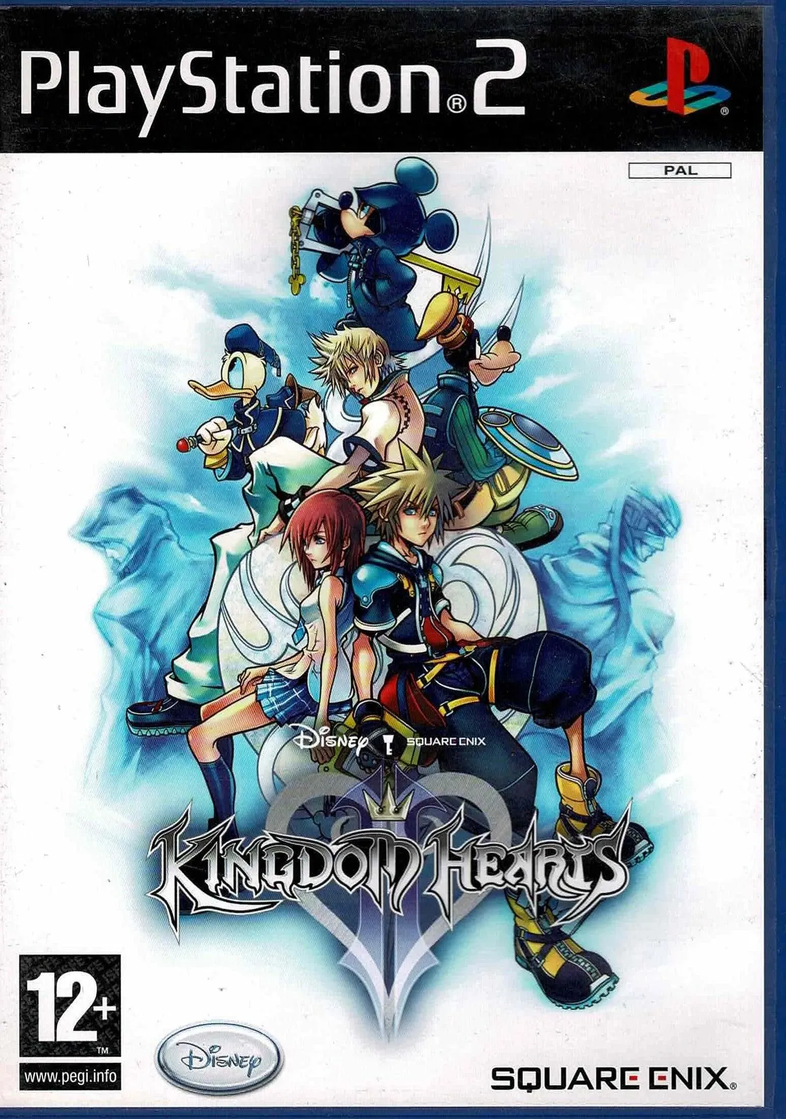 Kingdom Hearts 2 (Hvidt Cover)