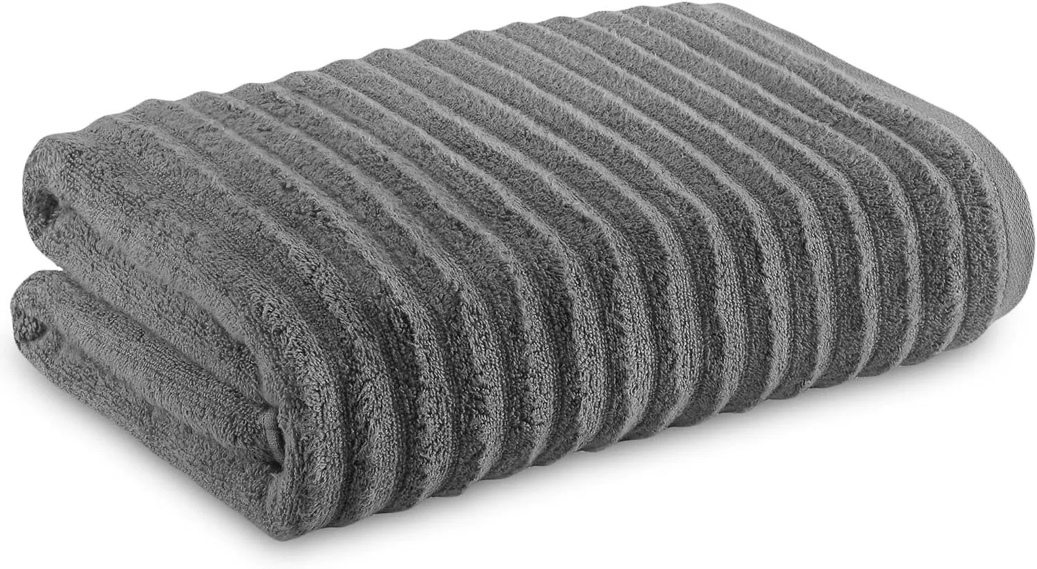 Kingston Bamboo Cotton Ribbed Bath Towels - Hotel Quality Towels