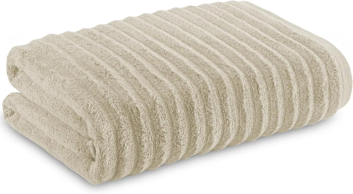 Kingston Bamboo Cotton Ribbed Bath Towels - Hotel Quality Towels