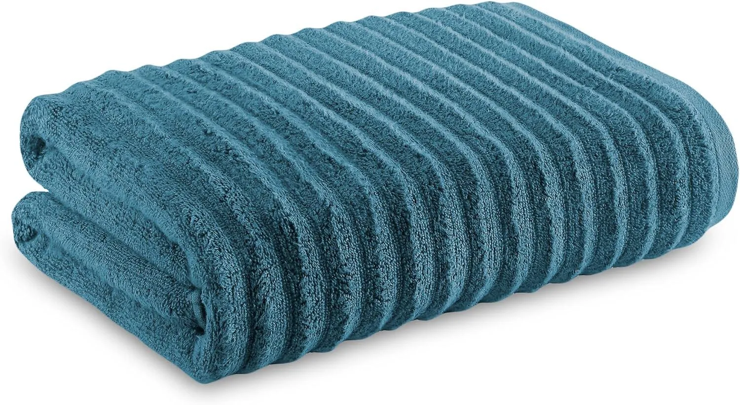 Kingston Bamboo Cotton Ribbed Bath Towels - Hotel Quality Towels