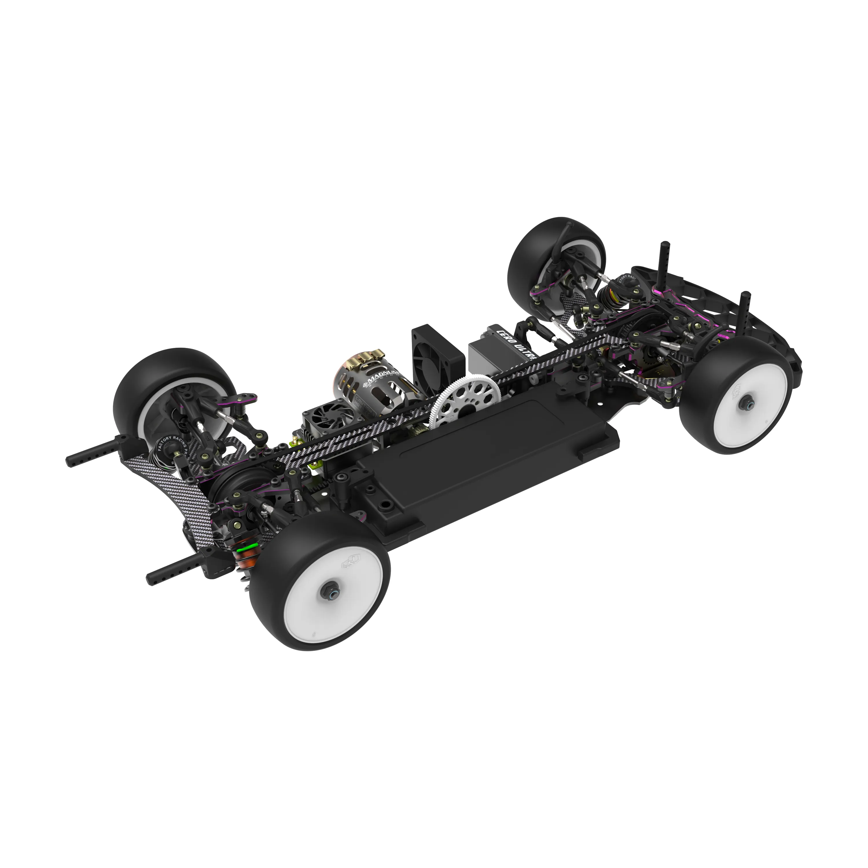 KIT-CERO ULTRA-ACE 2.0 COMPETITION GRADE TOURING CAR CHASSIS