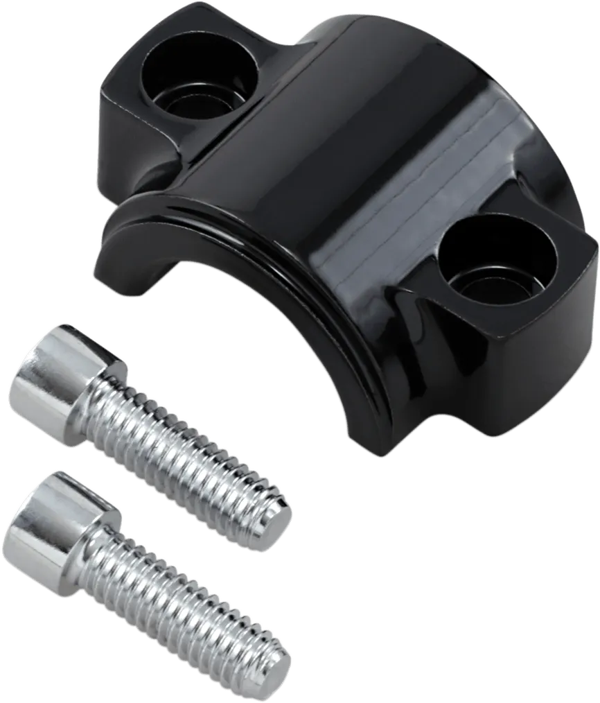 Klock Werks KW16-01-0010-B Lower Fork Leg/Axle Caps - Black