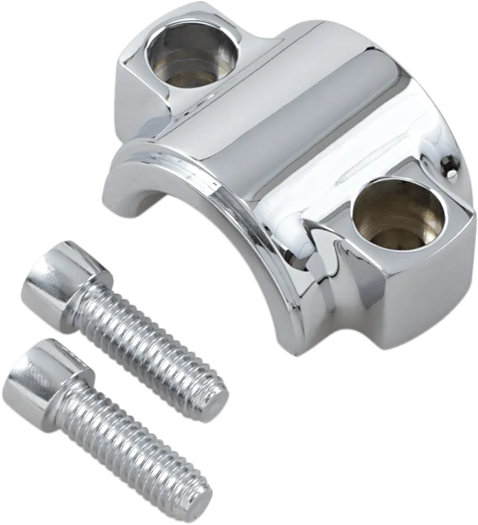 Klock Werks KW16-01-0010-C Lower Fork Leg/Axle Caps - Chrome