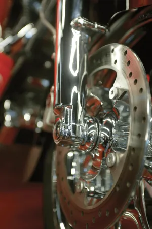 Klock Werks KW16-01-0010-C Lower Fork Leg/Axle Caps - Chrome