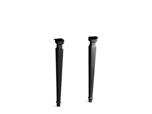 KOHLER K-2318 Kathryn Tapered fireclay table legs