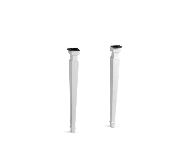 KOHLER K-2318 Kathryn Tapered fireclay table legs
