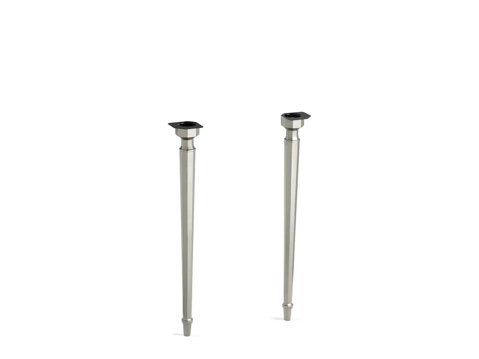 KOHLER K-6839 Kathryn Octagonal tapered brass table legs