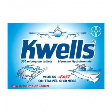 Kwells Adult sea & motion sickness 300mcg - 12 tablets