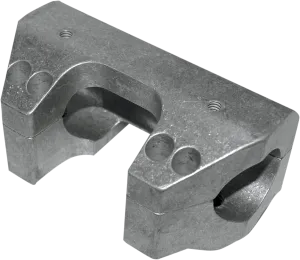 LA Choppers LA-7415-00 Handlebar Clamp Set for 1in. Handlebars