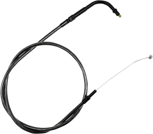 LA Choppers LA-8210TH19M Midnight Braided Throttle Cable Kit - 18in.-20in. Ape Hangers
