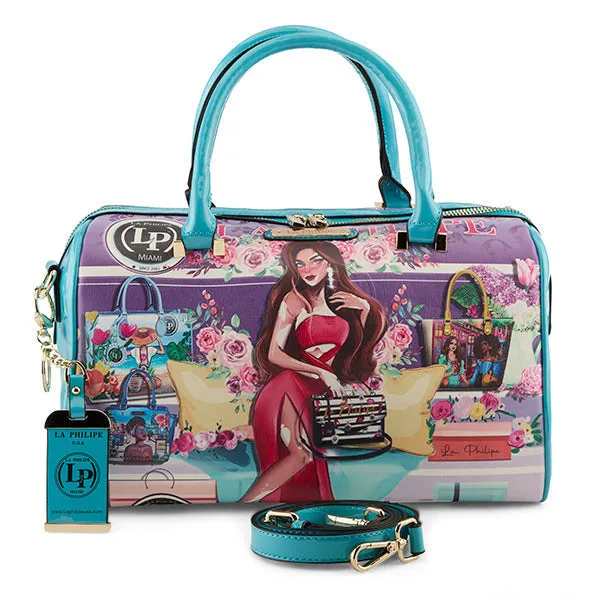 La Philipe Lp1020 15 Bold Beauty Handbag Classic Pu Leather