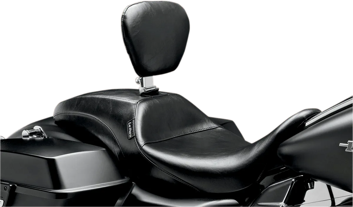 Le Pera LK-997BRGT3 Outcast GT 2UP Carbon Fiber Seat with Backrest - Black