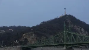 Liberty Bridge on the Danube River in Budapest