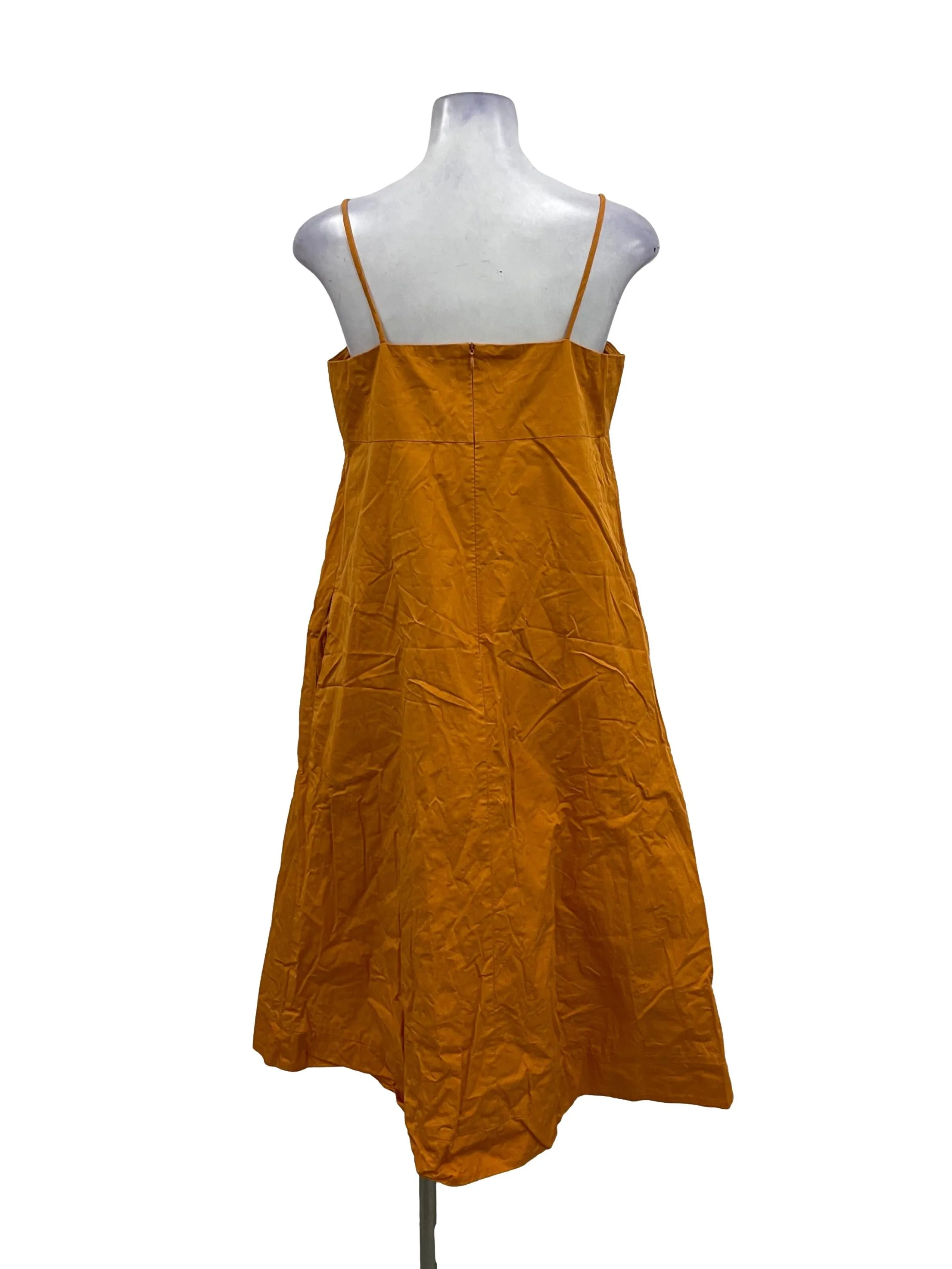 Light Orange Cami Aline Dress OSN