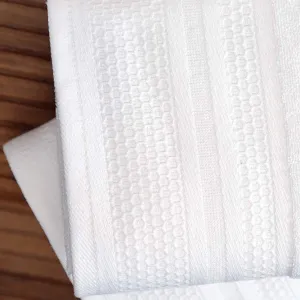 Linz Premium Bath Towels – 580GSM Jacquard Cotton