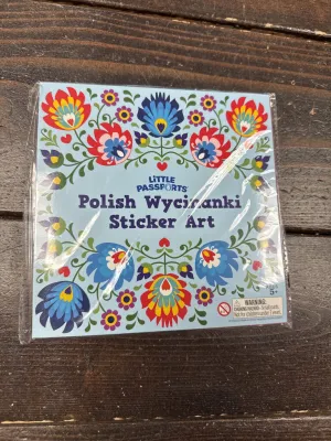 Little Passports Polish Wycinanki Sticker Art (NEW)