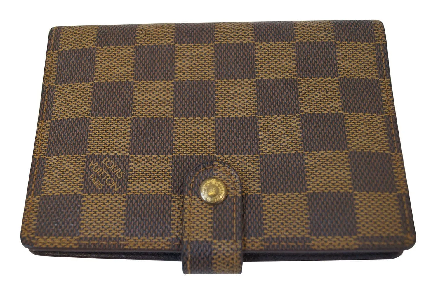 LOUIS VUITTON Damier Ebene Agenda PM Day Planner Cover - Final Call