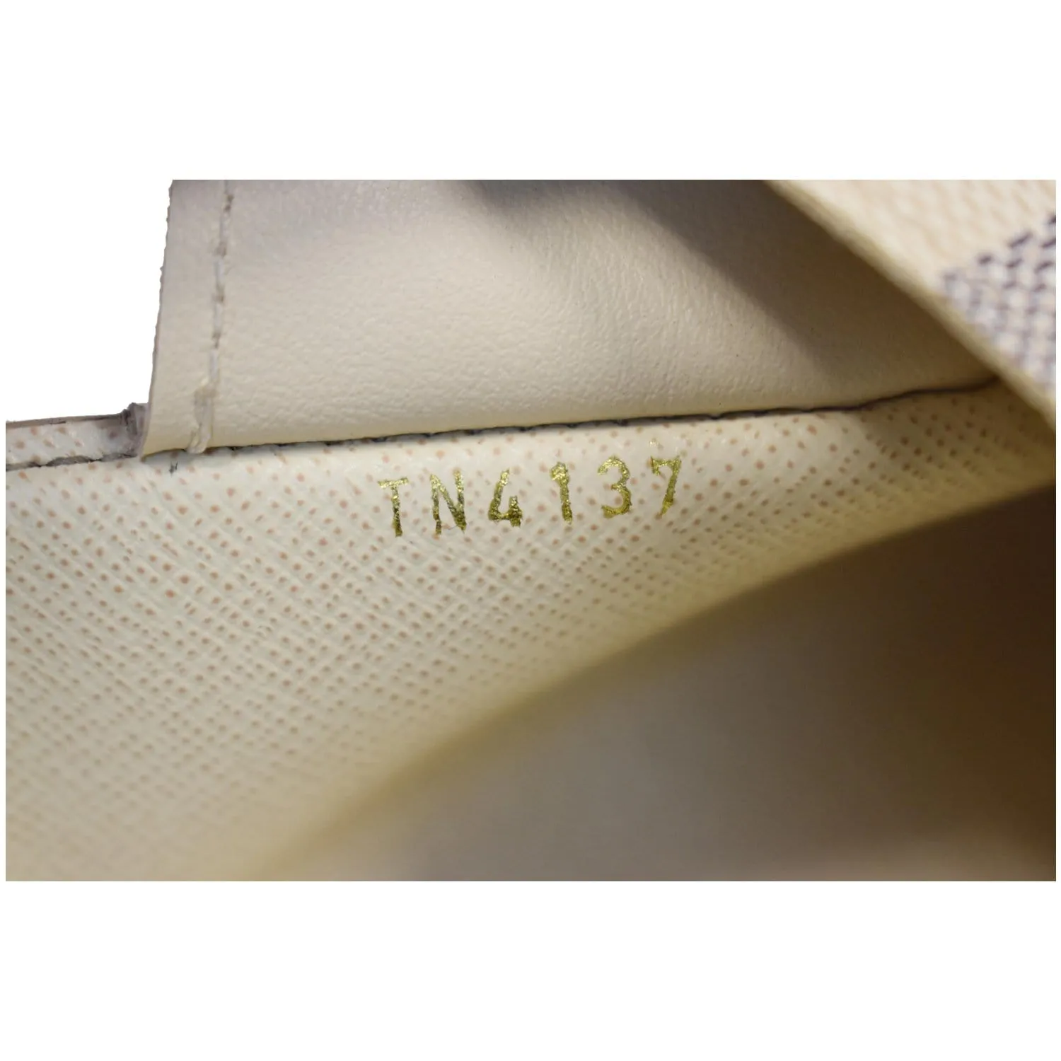 LOUIS VUITTON Josephine  Damier Azur Wallet White