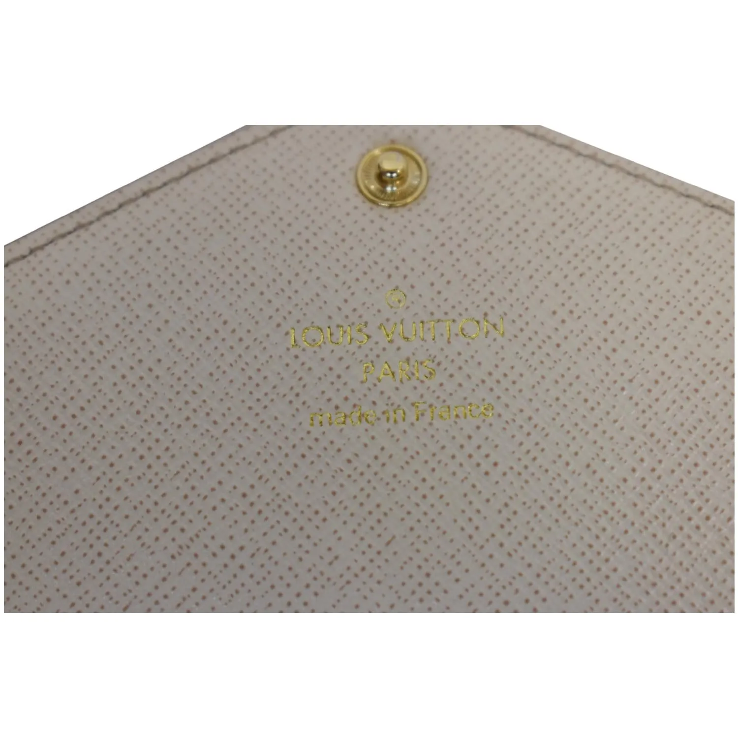LOUIS VUITTON Josephine  Damier Azur Wallet White