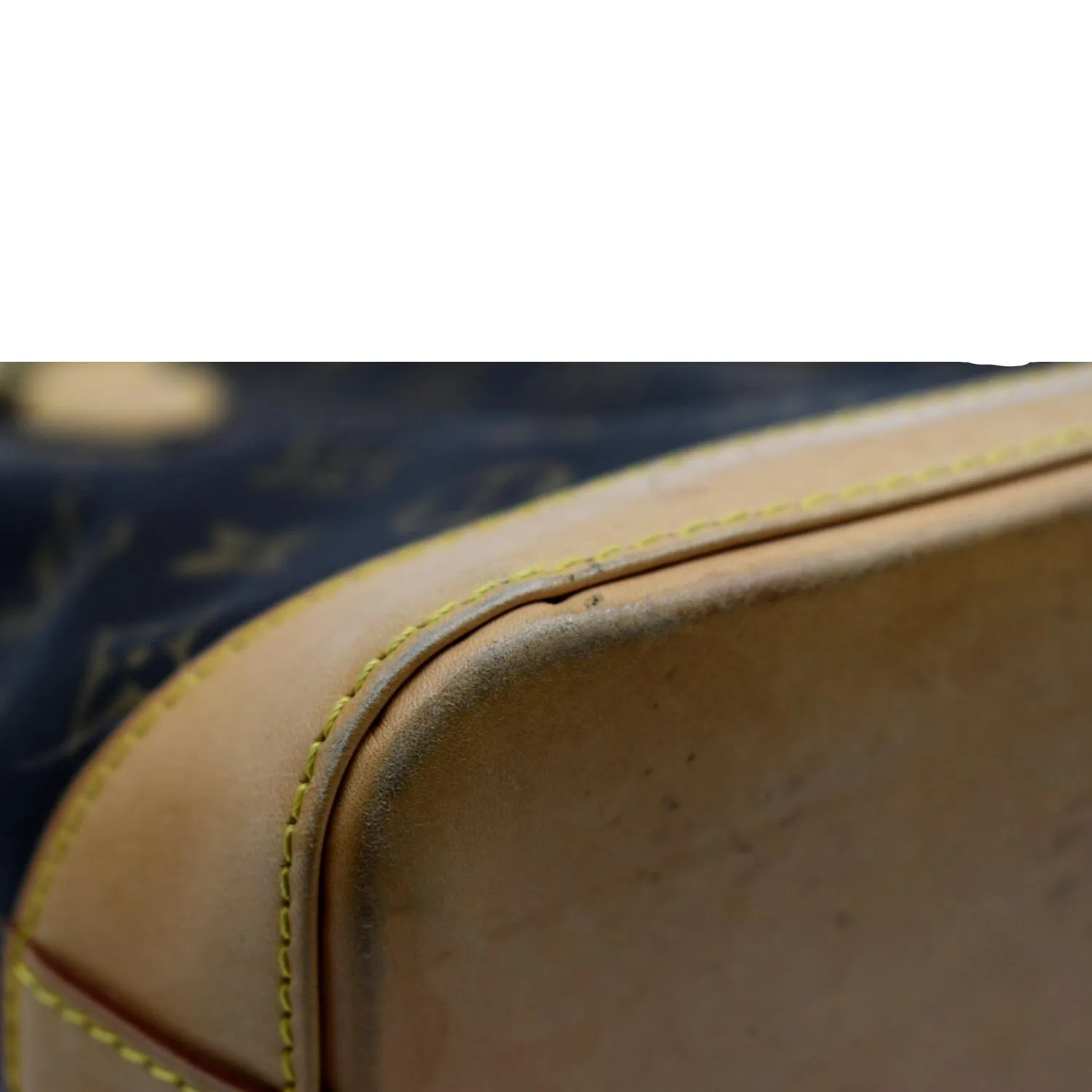 LOUIS VUITTON Lockit Vertical PM Monogram Canvas Tote Bag Brown