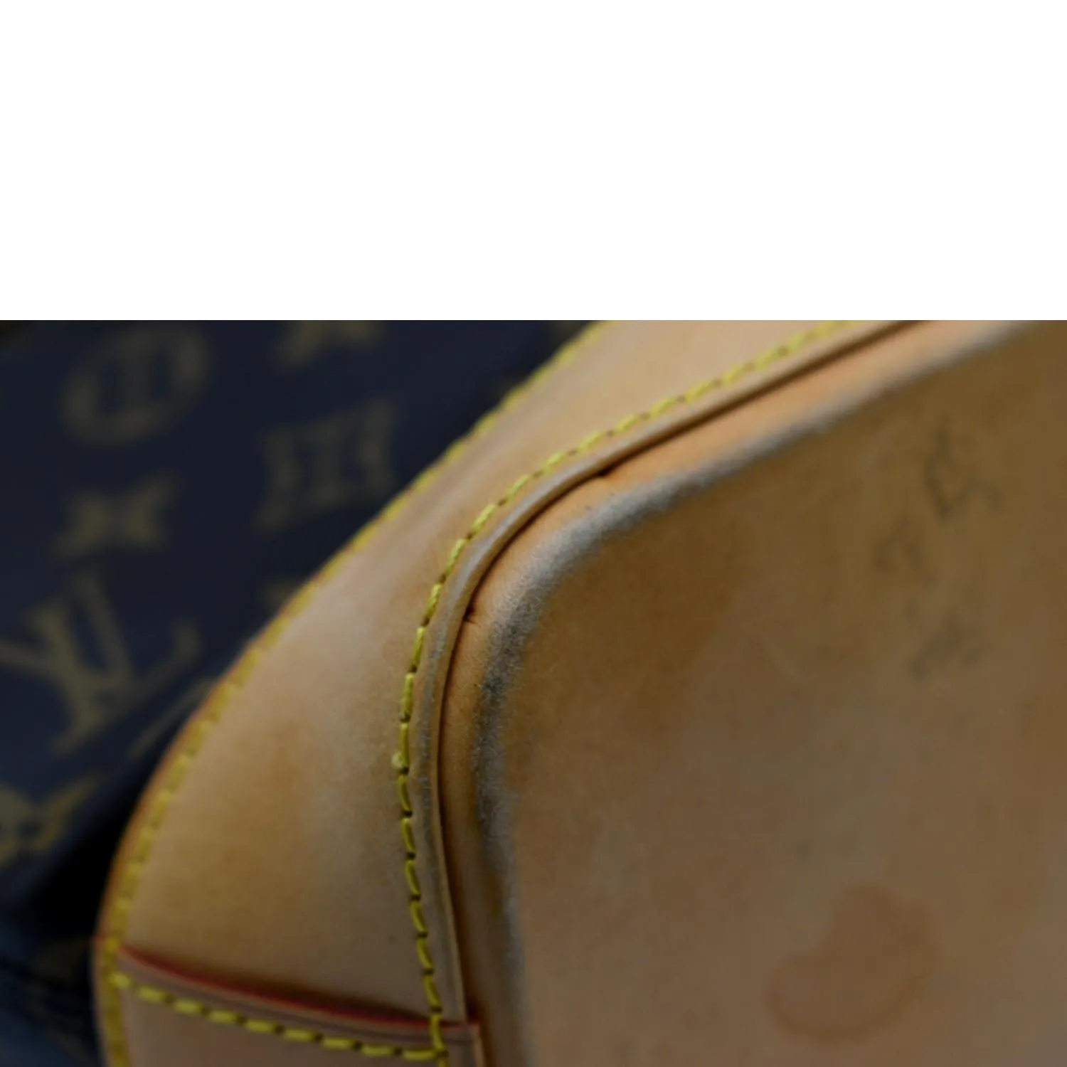 LOUIS VUITTON Lockit Vertical PM Monogram Canvas Tote Bag Brown