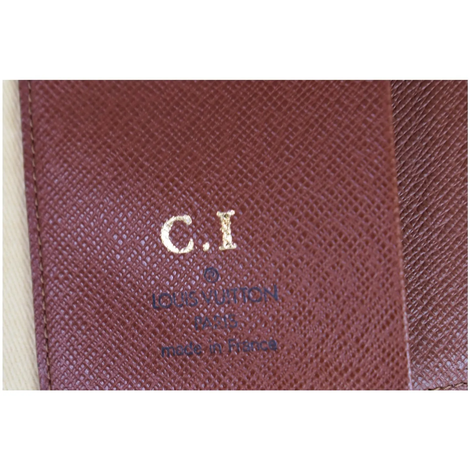 LOUIS VUITTON Monogram Mini Agenda Notebook Cover Brown