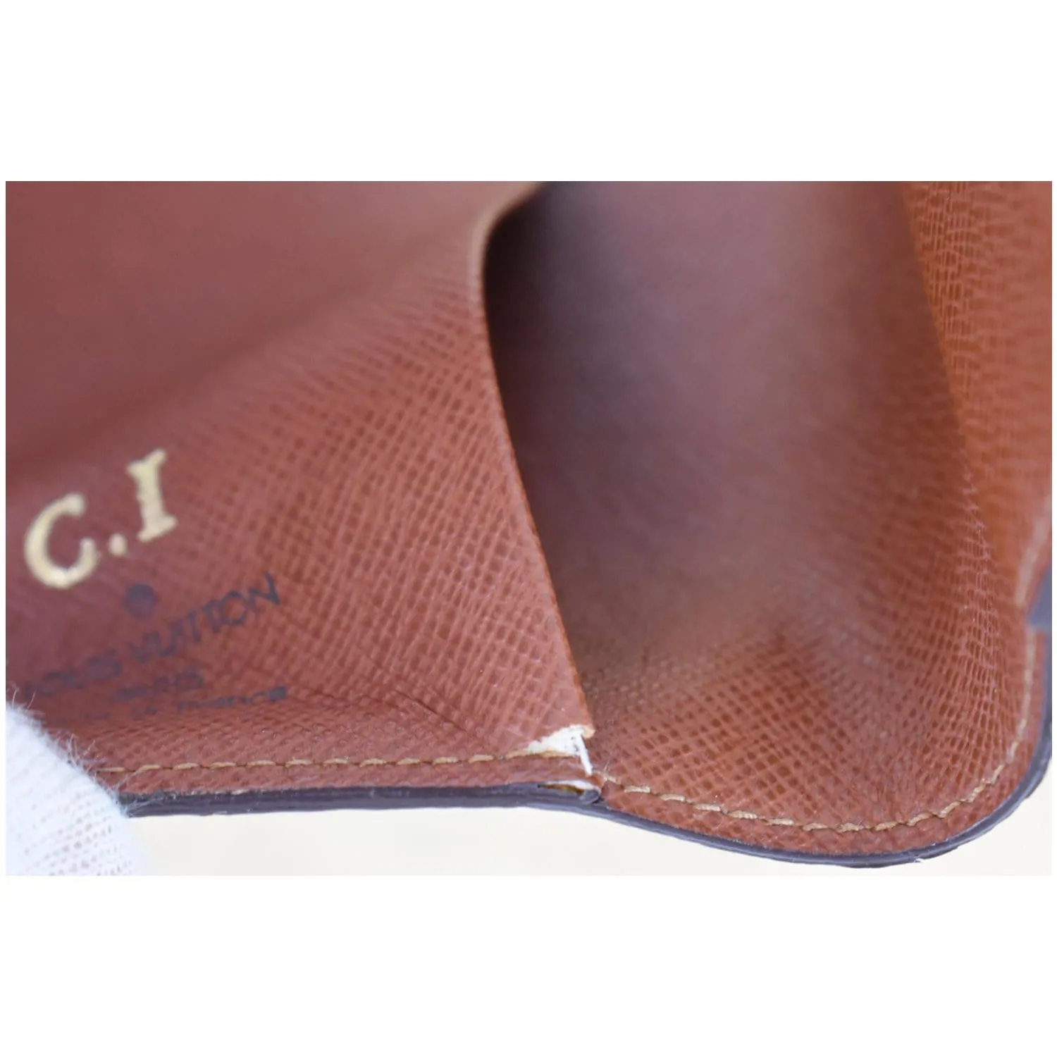 LOUIS VUITTON Monogram Mini Agenda Notebook Cover Brown