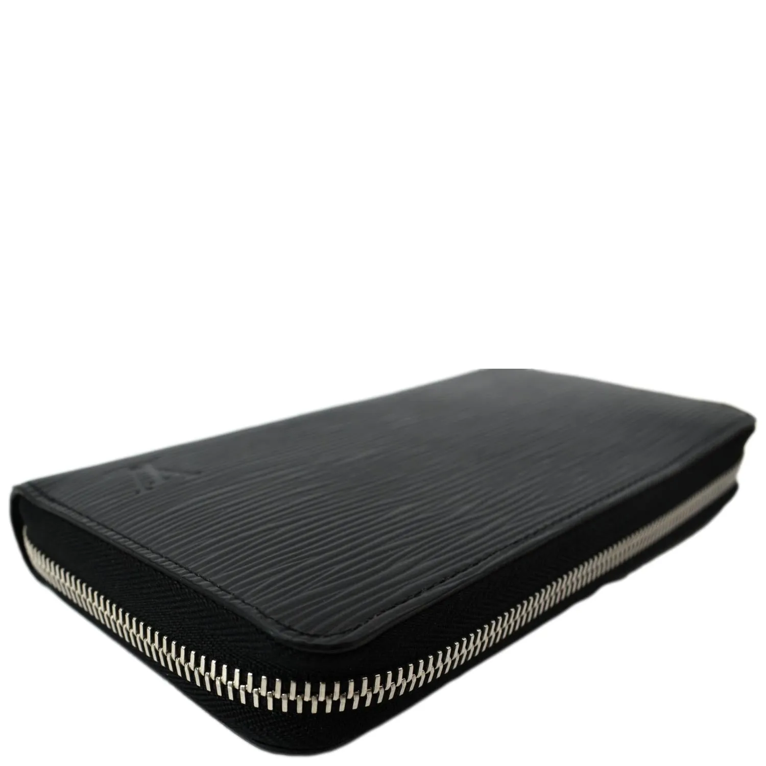 LOUIS VUITTON Zippy Organizer Epi Leather Wallet Black