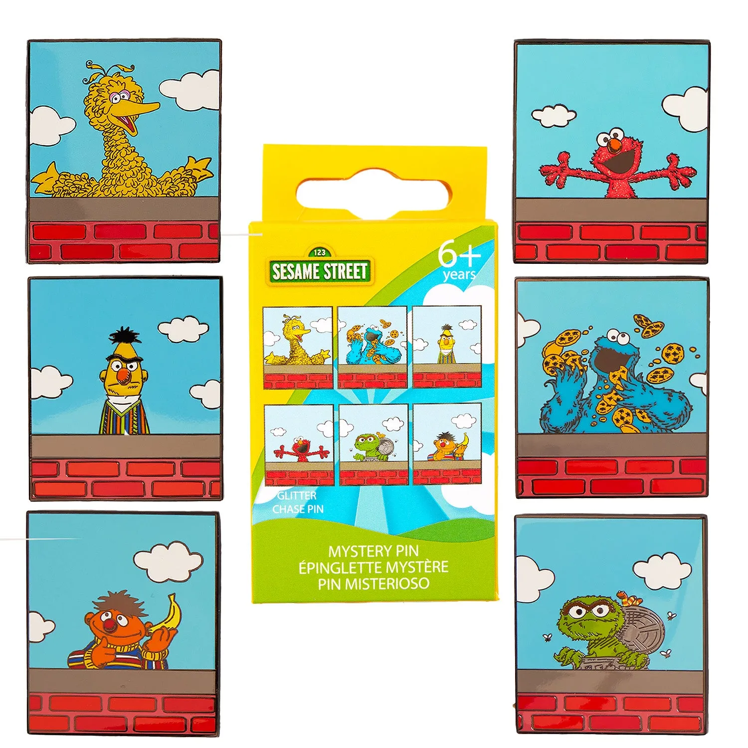 Loungefly Sesame Street Mystery Pin