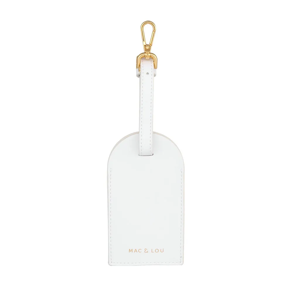 Luggage Tag | White