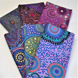 M & S Quarter Bundle x 6 Blue & Purple