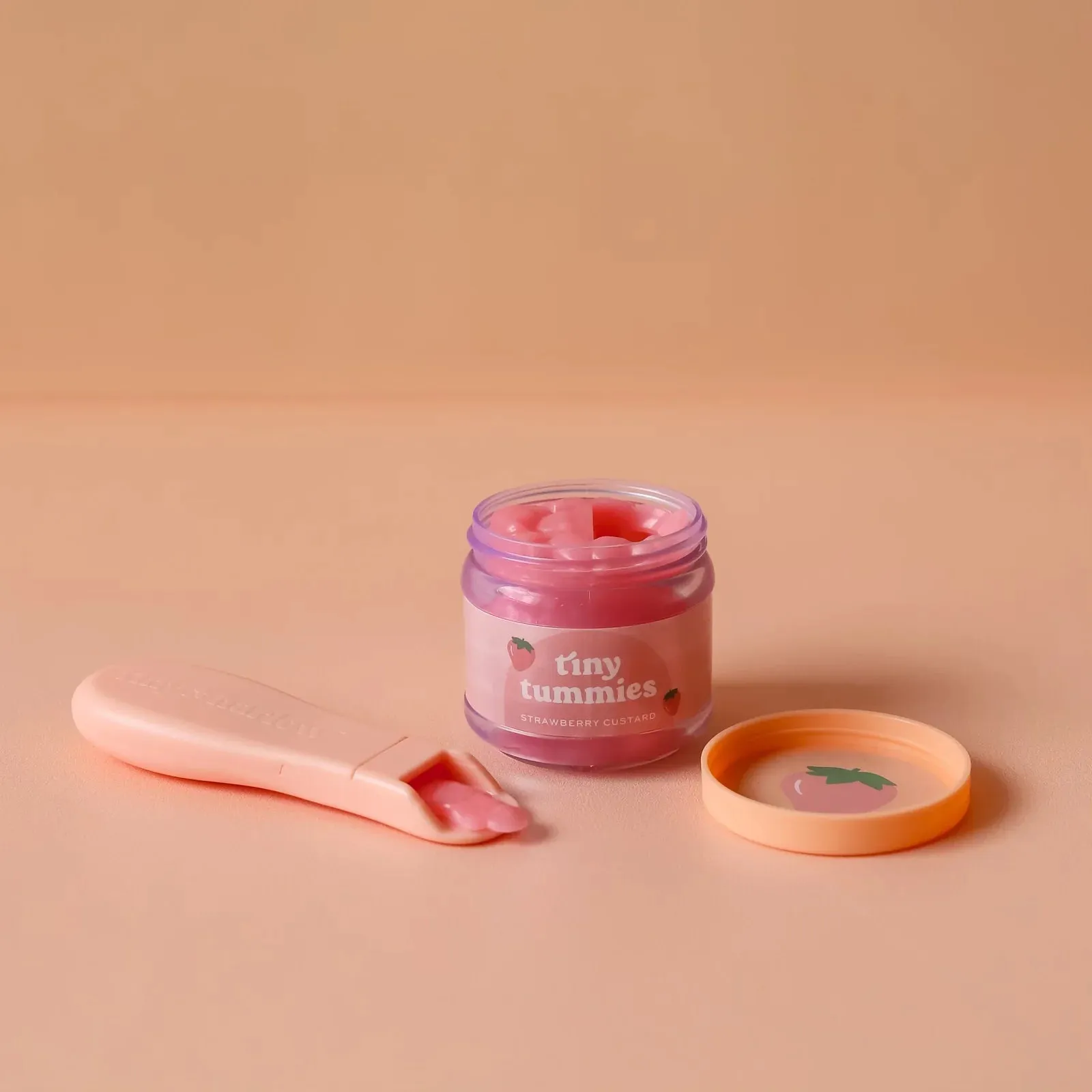 Magic Strawberry Custard Food Jar - 3 