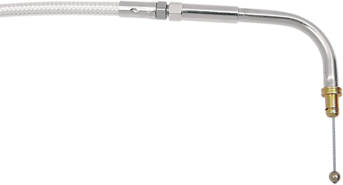 Magnum 343110 Alternative Length Sterling Chromite II Braided Idle Cable - 48-7/16in.
