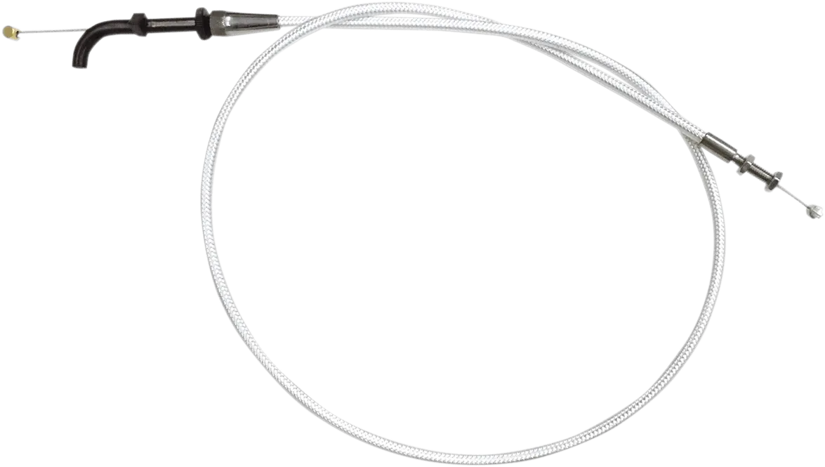 Magnum 343110 Alternative Length Sterling Chromite II Braided Idle Cable - 48-7/16in.