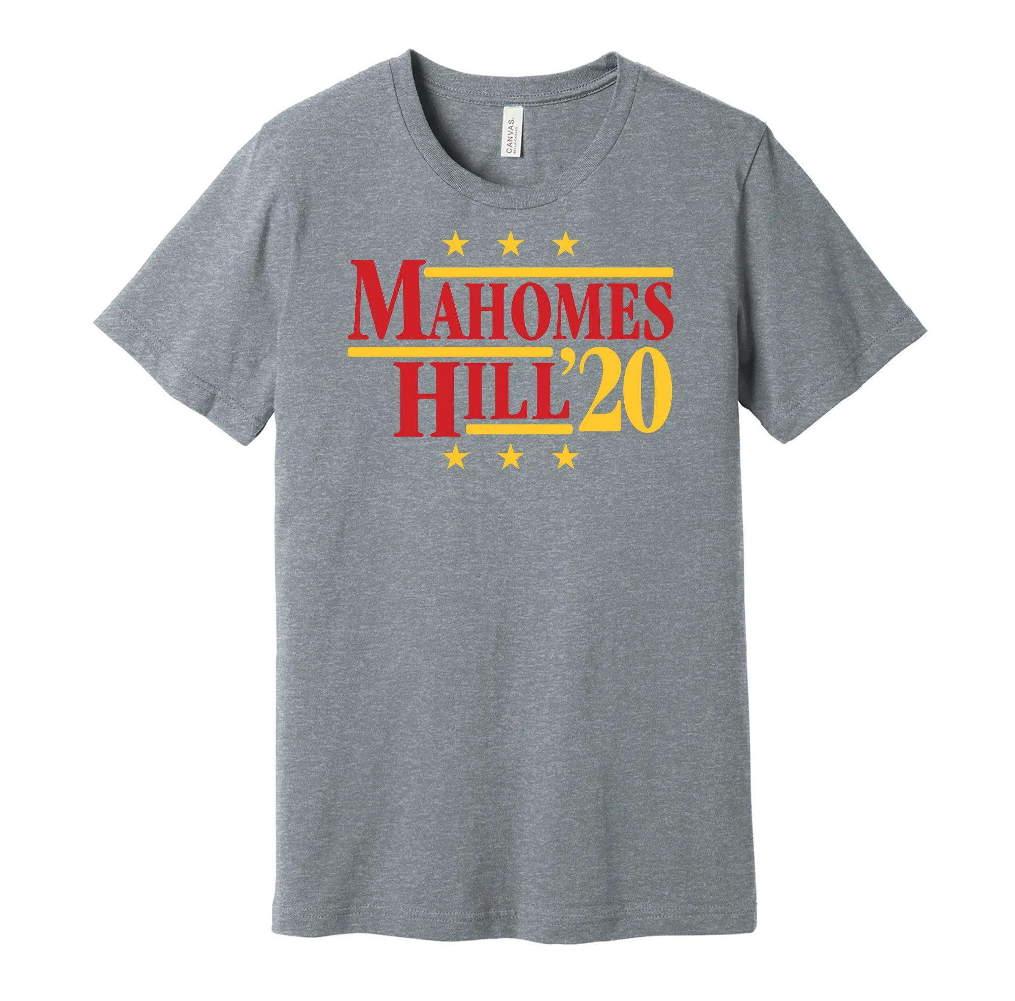 Mahomes & Hill '20 - Kansas City Football Political Campaign Parody T-Shirt - Hyper Than Hype Shirts