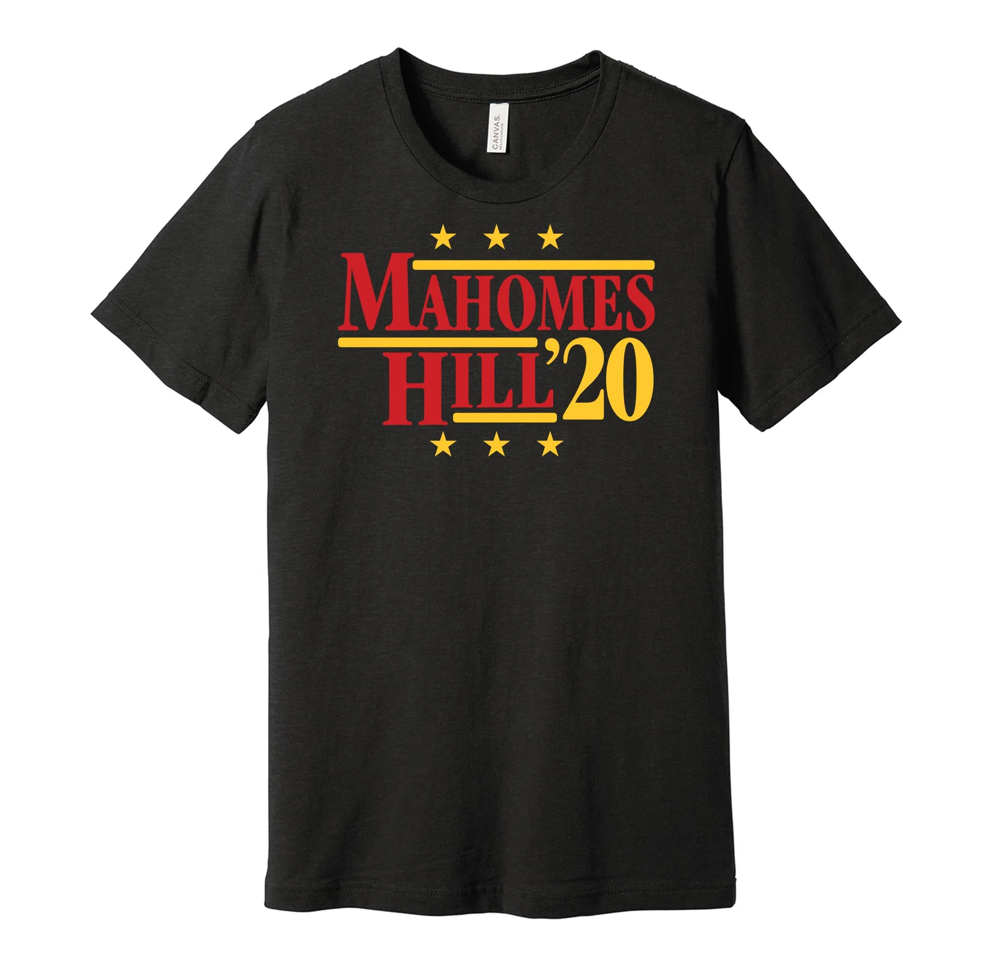 Mahomes & Hill '20 - Kansas City Football Political Campaign Parody T-Shirt - Hyper Than Hype Shirts