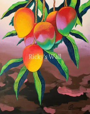 Mango Fruits (Part 2) - PREMIUM - 16 x 20 in. by A. Larrinaga