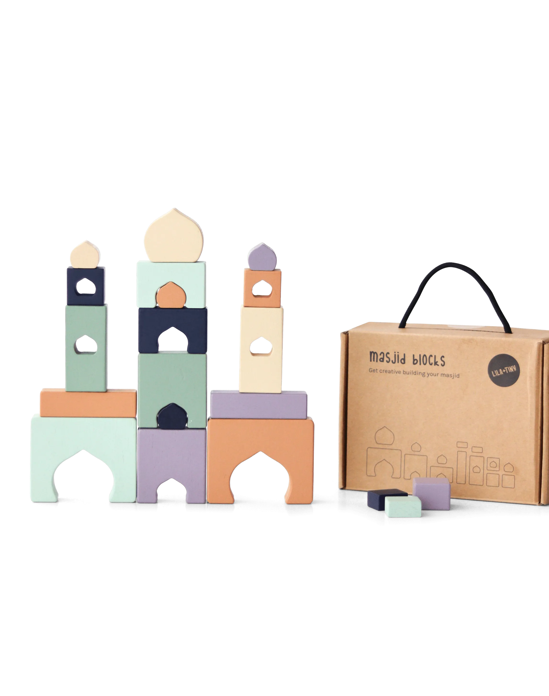 Masjid Blocks by Lila Tiny