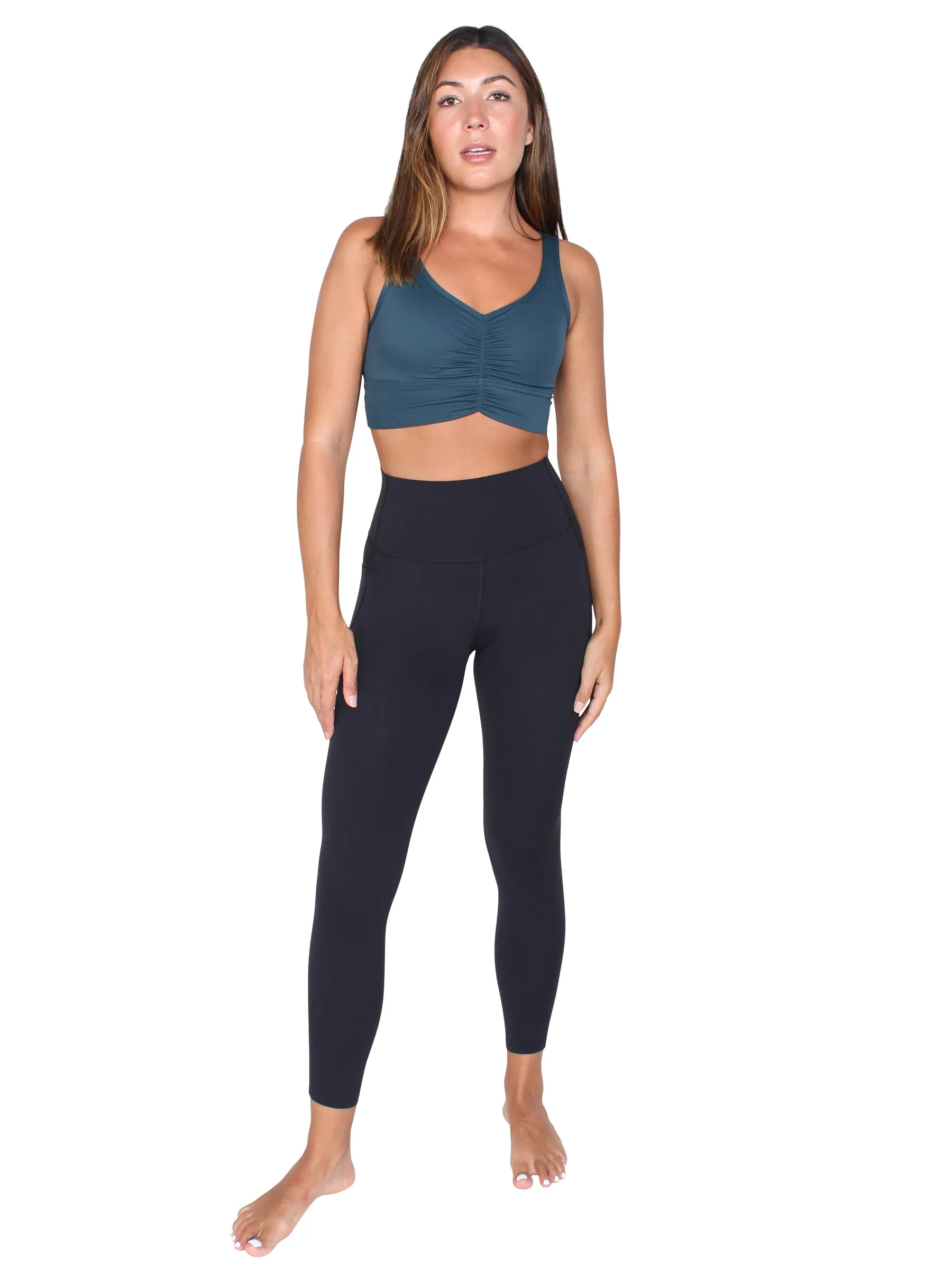 Maxima premium lycra tights - black